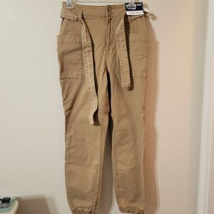 Ultra high rise skinny jogger